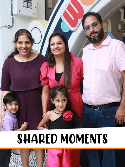 Shared moments are the best moments. We love being the backdrop for happy family photos and cherished memories.
