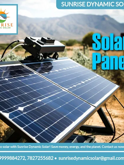 A close-up of our solar panels, designed to withstand the elements and perform efficiently. We select our products based on durability and performance.