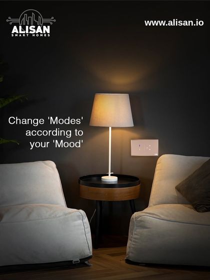 Change the 'modes' to match your 'mood'. My smart switches allow you to create and activate preset lighting scenes, transforming your room's ambiance for relaxation, work, or entertaining guests.