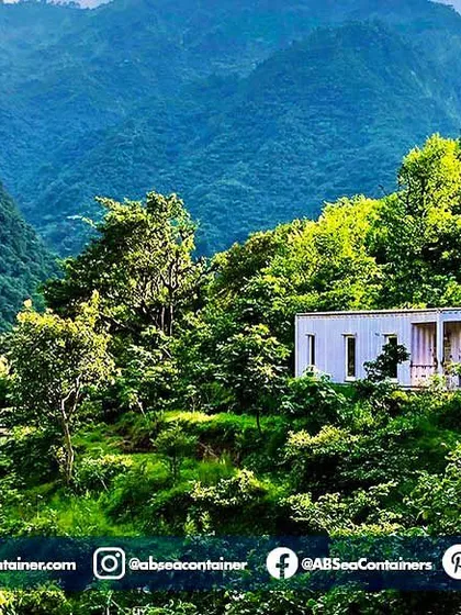 Imagine a serene getaway nestled in nature. We make it possible with our custom container homes, engineered to be placed in remote locations while providing all the comforts of a modern house.