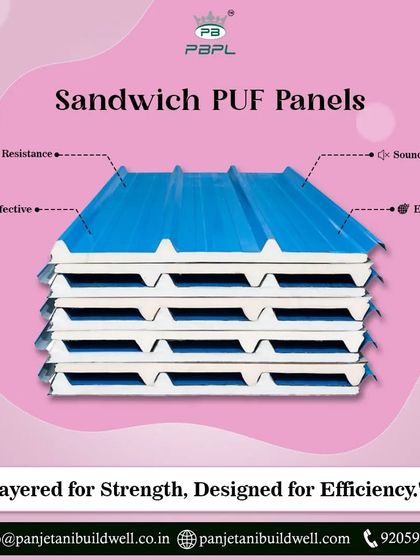 High-Performance Insulated PUF Panels photo 18