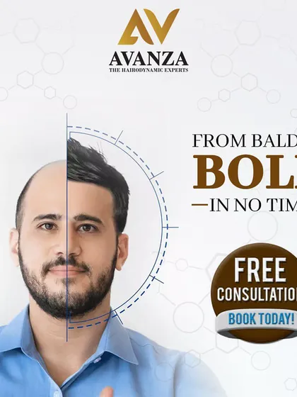 From bald to bold in no time. We are ready to help you restore your lost hair and get back your confidence. Book a free consultation to learn more.