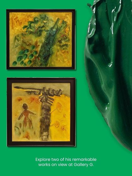 Two remarkable works by S.G. Vasudev, co-founder of the Cholamandal Artists’ Village, are now on view at our gallery.