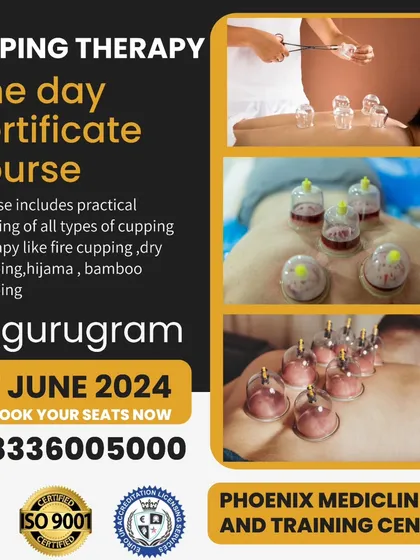 For those with limited time, I offer an intensive one day certificate course that is focused entirely on practical training. This poster gives you the details for our upcoming workshop, which covers all essential cupping types to get you started.