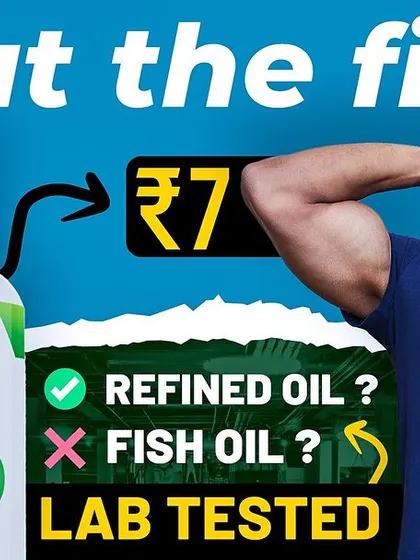 Thumbnail for my lab test video on Nveda Omega-3. Is it refined oil or fish oil?