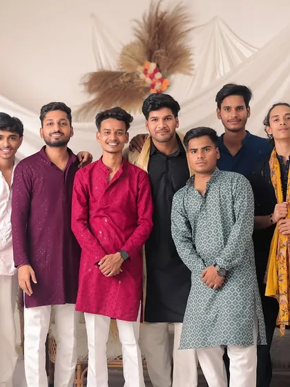 The men of the First Child Photography team dressed in their festive best for Diwali. I am so grateful for their hard work and dedication.
