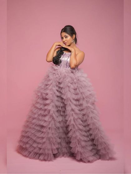 Creative Kalpane - Occasion Wear Rental Statement Gowns: Ruffles & Florals photo 32