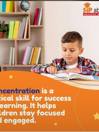 Concentration is a critical skill that helps children absorb and retain information more effectively in all academic subjects. Join us to learn more about how we build this skill.
