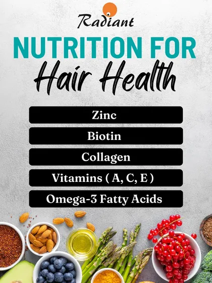 While genetics is the primary driver for pattern baldness, a balanced diet is crucial for the health of your hair follicles. Nutrients like Zinc, Biotin, Collagen, essential Vitamins, and Omega-3 Fatty Acids support the root and can improve the quality and strength of your hair. Good nutrition complements any medical treatment we undertake.
