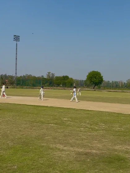 Captain Aditi leading from the front with a brilliant half-century.