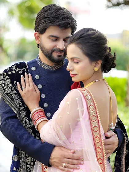 A quiet, intimate moment shared between the couple. These are the shots that truly capture the essence of your relationship.