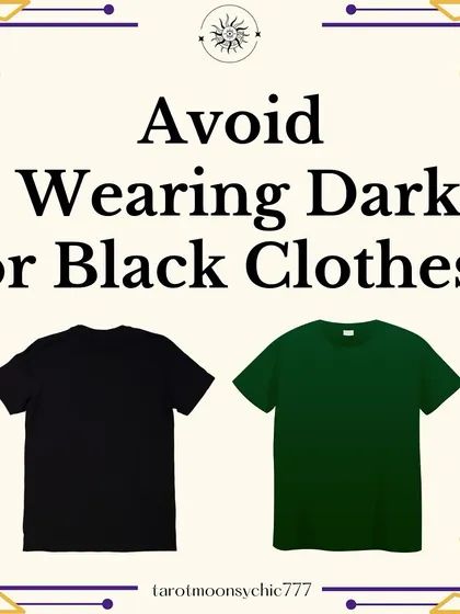 Jupiter is associated with bright, positive colors like yellow. Wearing black or other dark colors on a Thursday is believed to block the planet's positive energy and hinder personal growth and wisdom.