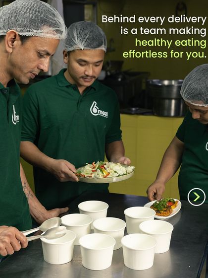 Behind every delivery is a team making healthy eating effortless for you. Our kitchen staff works together seamlessly to prepare and pack hundreds of meals with precision and care.