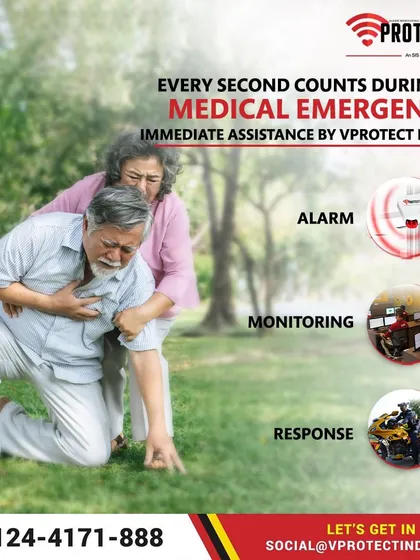 Every second counts during a medical emergency. This is especially true for elderly parents. Our system ensures immediate assistance is dispatched, providing a critical lifeline when you need it most.