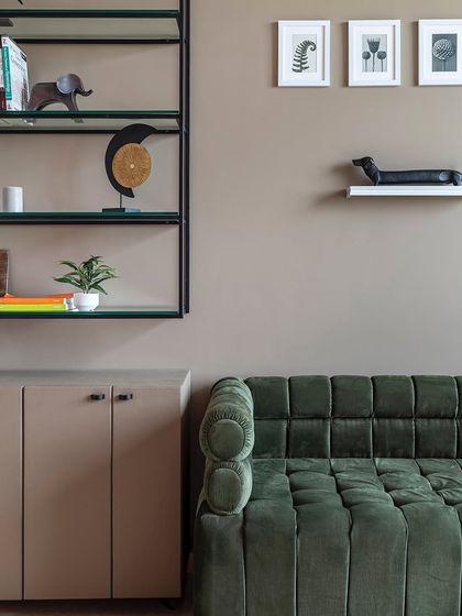 A serene study lounge designed for relaxed reading and quiet reflection. The comfortable seating, natural light, and calming color palette make it the perfect retreat from the city’s hustle.