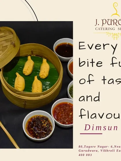 My Pan-Asian menu includes these delicate vegetable dim sum, steamed and served on a banana leaf in a traditional bamboo basket. They come with a variety of house-made dipping sauces.