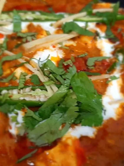 Another look at our Paneer Butter Masala, a classic North Indian vegetarian dish that is loved by all.