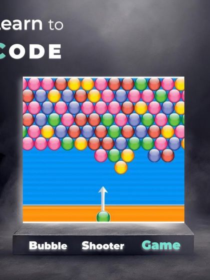 Building a bubble shooter game in Scratch is a fun way to learn complex concepts. Students learn about angles, projectile motion, and relative speed while creating a timeless arcade game.