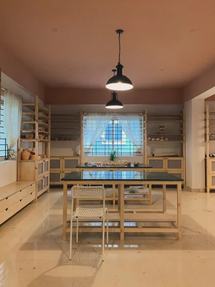 Welcome to our sanctuary on Sarjapura Road. We designed this space to be warm, full of light, and free of pressure. It’s a place to escape the rush and find your creative calm.