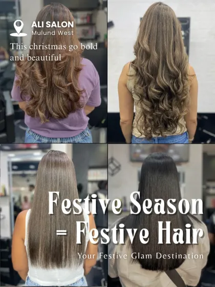 Festive season means festive hair. A look at some glamorous styles perfect for any celebration.