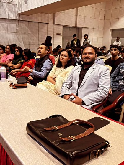 As a panelist at the 'Wisdom Unveiled' event, I had the opportunity to listen and learn from other experts while sharing my own insights on Ayurveda.