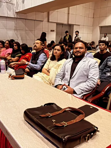 As a panelist at the 'Wisdom Unveiled' event. These discussions are vital for bridging the gap between ancient wisdom and modern perspectives.