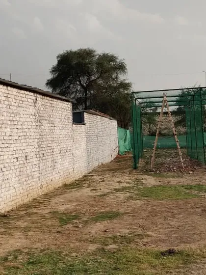 The entrance to our academy, with the practice nets visible right behind. Our entire facility is designed for easy access and focused training, keeping everything a player needs within steps.