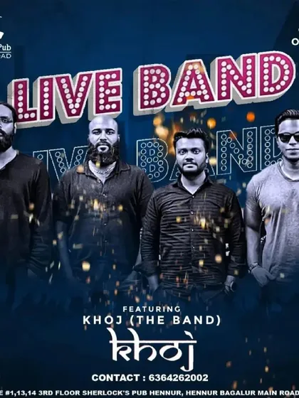 Nothing beats the energy of a live band. I host talented local acts like KHOJ The Band to bring you incredible live music sessions, from rock nights to soulful acoustic sets.