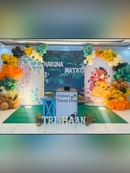 The Party Rush - Kids' Birthday Party Planning & Decoration Jungle & Safari Adventures photo 3