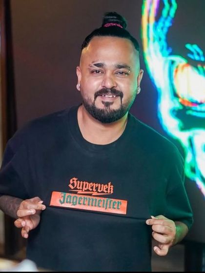 A shot of me during the Halloween party at Drava.