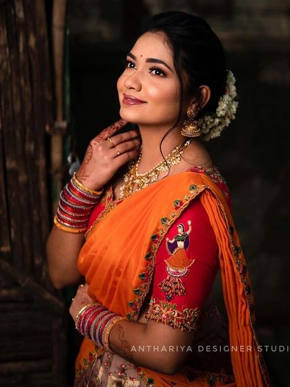 Anthariya Rentals - Indian Ethnic Wear Rental Langa Voni & Traditional Half Sarees photo 20