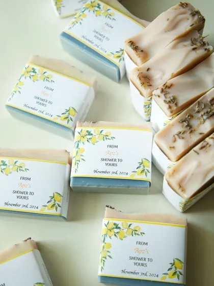 The complete set of custom soaps, a tribute to all things Italian and beautiful.