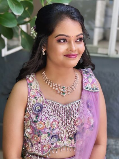 Swarna Nagaraj - Bridal Makeup & Hairstyling Engagement & Pre-Wedding Ceremonies photo 15