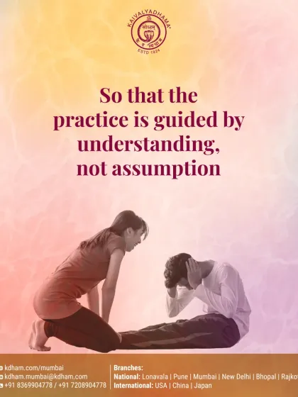 Our practice is guided by understanding, not assumption. Through decades of research, we have developed a clear framework for how and why yogic techniques work, which we pass on to our students.