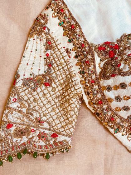 Blouse House by Mahitha Prasad - Custom Blouse Design & Embroidery Muhurtham Masterpieces: The Bridal Edit photo 36