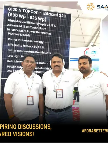 A powerful start at the Uttar Pradesh Energy Expo 2025, where we showcased our commitment to Make-in-India solar excellence and smart energy solutions.