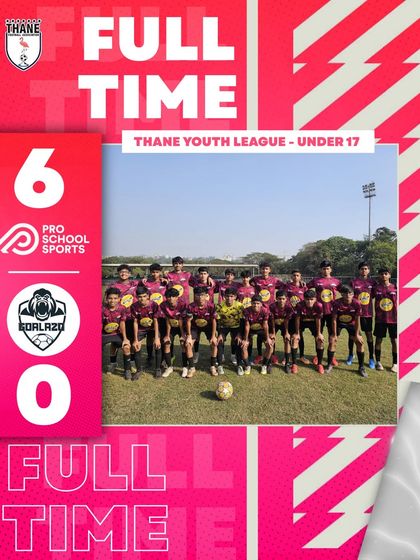 A solid 6-0 win for our U17 boys. A clean sheet and a fantastic team performance on the pitch.