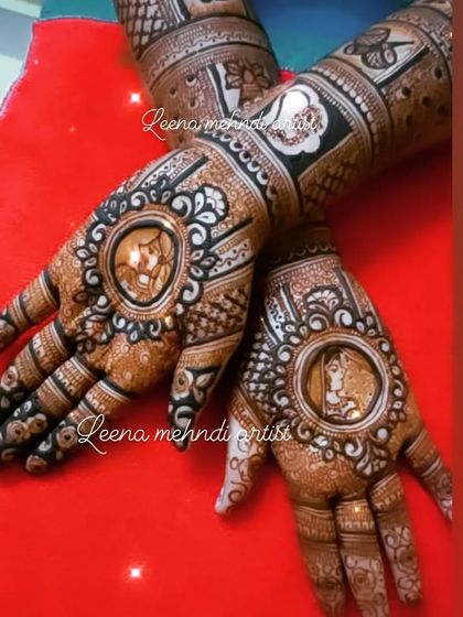 Custom Storytelling & Portrait Mehndi photo 4