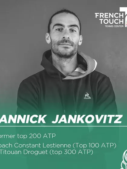 Meet Consultant Coach Yannick Jankovitz, a former top 200 ATP player who now coaches top 100 and top 300 ATP professionals.