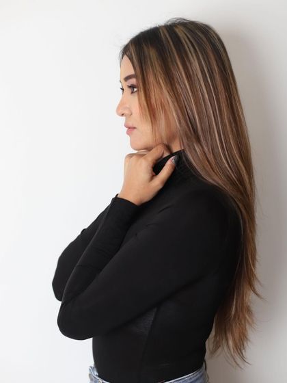 A simple profile shot. Gearing up for another big weekend of music.