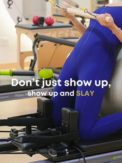 Don't just show up, show up and SLAY. This kneeling arm series with the stability ball challenges your balance and sculpts your upper body.