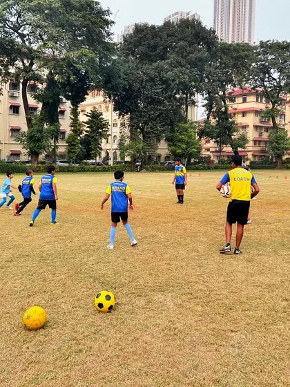 Young players need freedom of expression to develop. We encourage them to try skills without fear of failure.