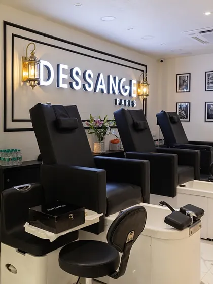 Our state-of-the-art pedicure stations at the Kemps Corner salon, designed for ultimate comfort and relaxation.