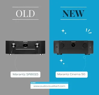 The new Marantz Cinema 50 replaces the SR6015, bringing more power and an important upgrade: four independent subwoofer pre-outs. This allows for much smoother and more evenly distributed bass in your room, which is a game-changer for serious home theaters.