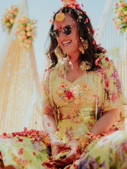 Petals - Wedding Decoration & Styling Vibrant Haldi & Pre-Wedding Events photo 32