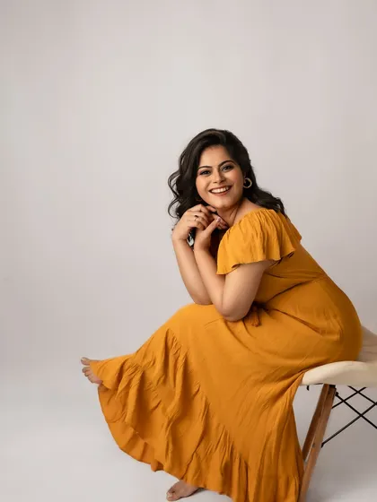 Some smiles just warm your heart. This portrait in a mustard yellow dress is full of so much positive energy and radiance, it was an absolute joy to capture.