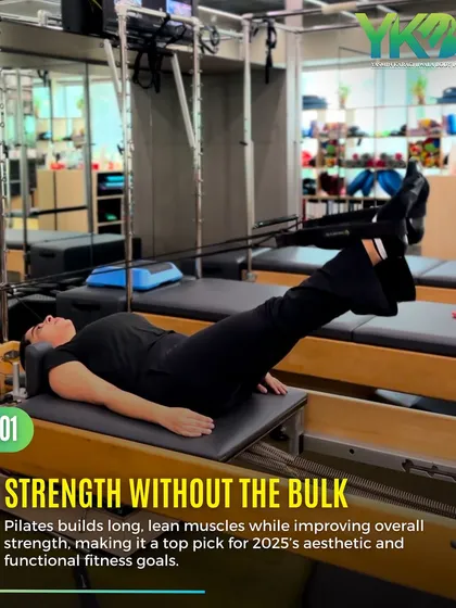 Pilates builds long, lean muscles while improving overall strength, making it a top pick for achieving modern aesthetic and functional fitness goals.