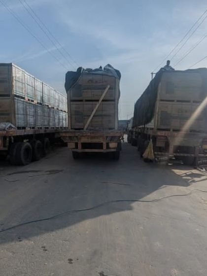 Another view of the dispatch of our solar panels, showcasing the scale of our involvement in Rajasthan's PM-KUSUM projects. By providing the core components for solar irrigation, we help farmers increase their savings and secure their energy supply.