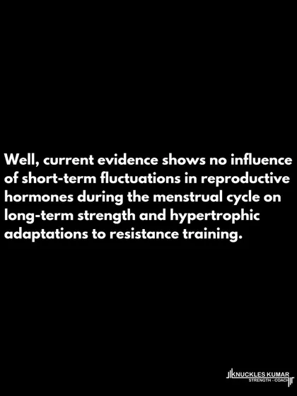 Do you need menstrual cycle-based training programs? No. While women can experience fluctuations in strength, current evidence shows no significant impact on long-term adaptations. These fluctuations are best managed on an individual, reactive basis, not with a pre-planned "cycle syncing" program.