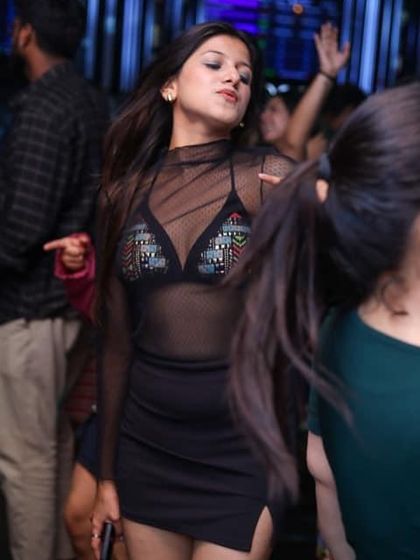 Feeling the music and owning the dance floor. The confidence and style of the crowd is always on point.